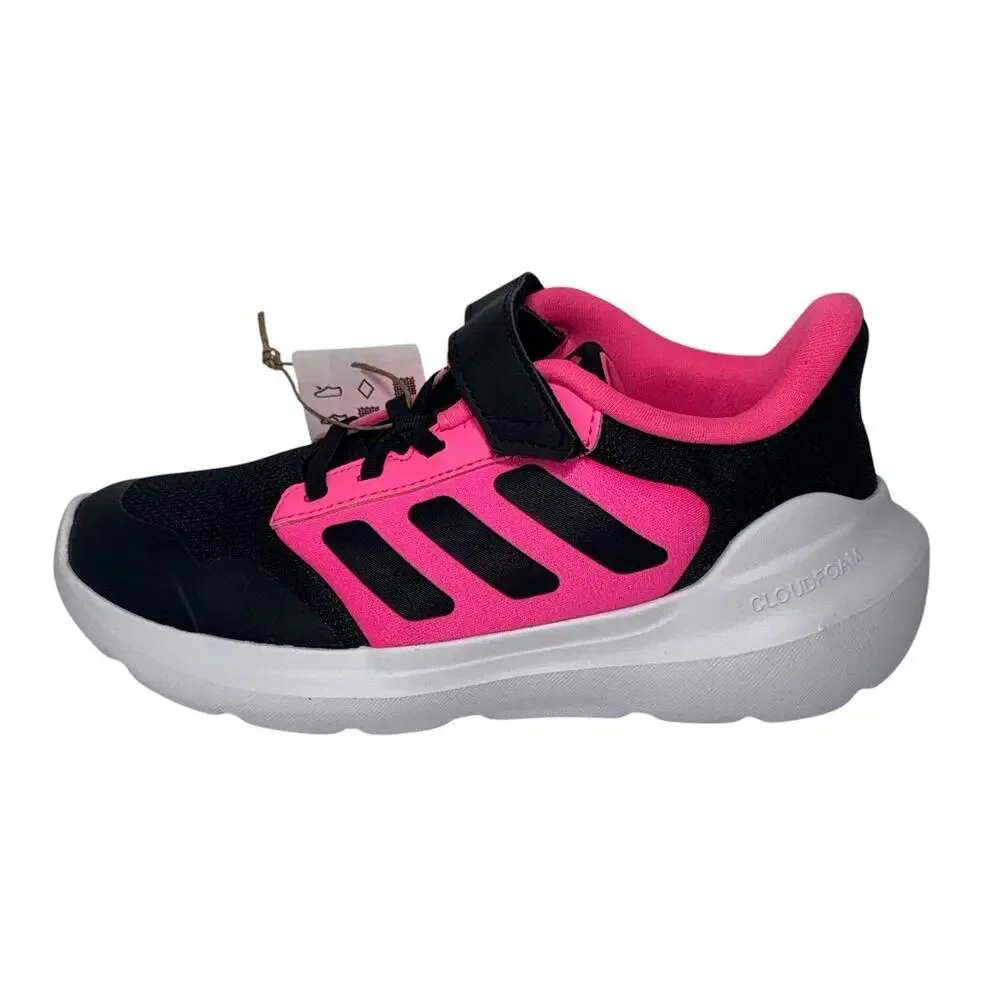 Shoes Kids Adidas Tensaur Run 3.0 EL C Pink-Black JR 6071 SZ/1.5